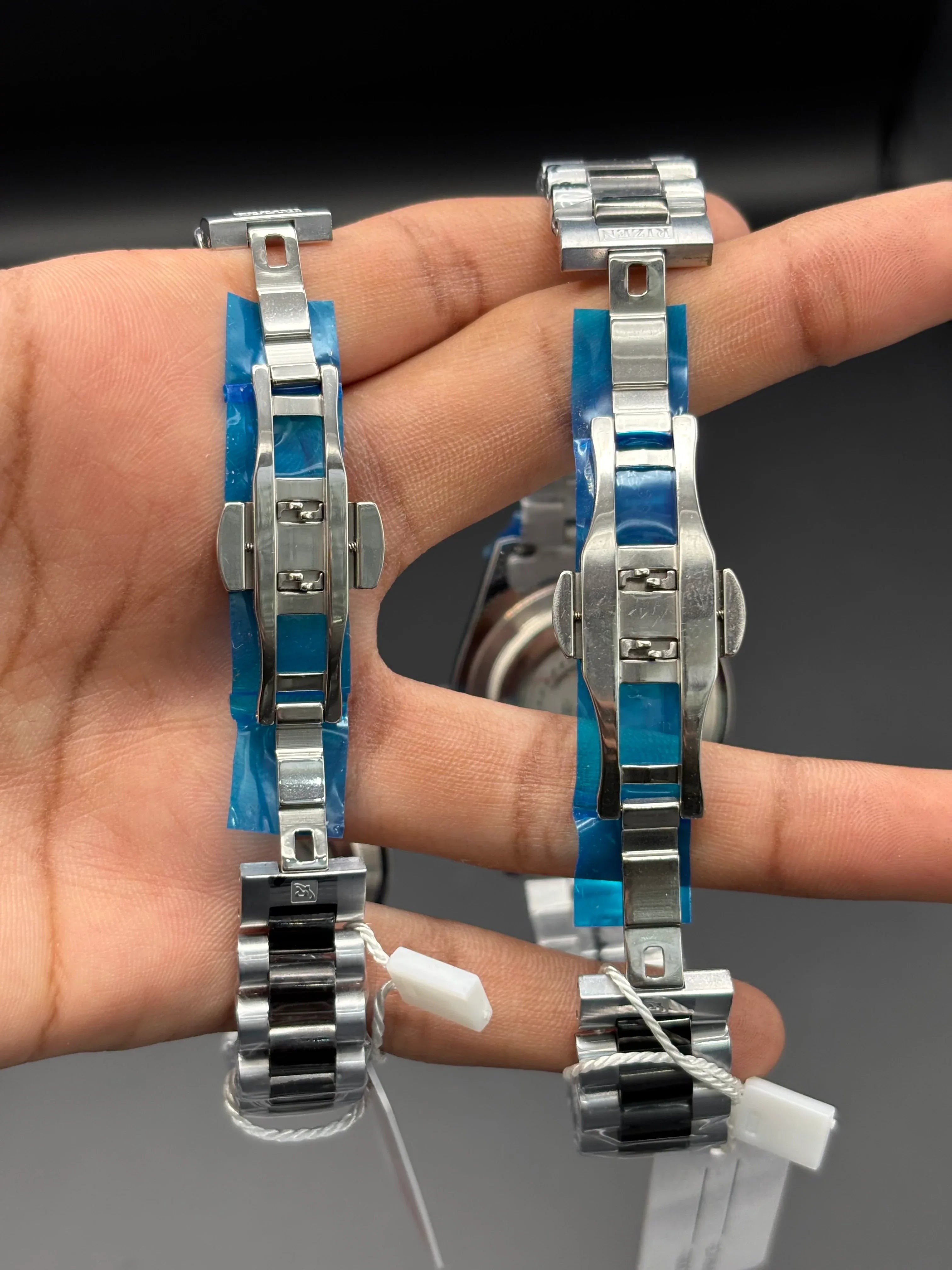 Silver Blue Bezel Set (White Dial) - elapse