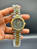Grey Textured Dial Two-Tone Chain Watch – Datejust 41 - elapse