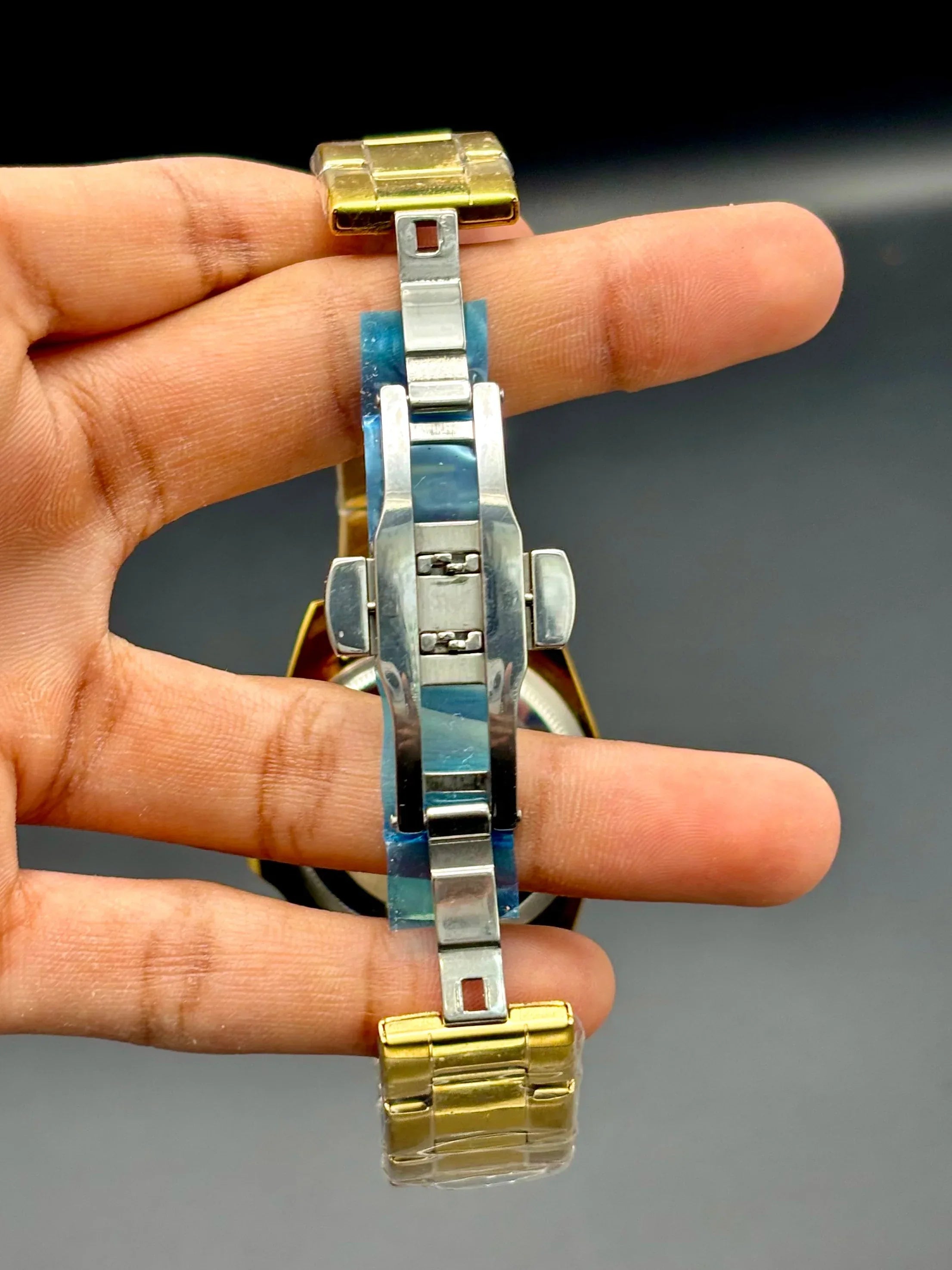Blue Dial Silver Submariner Style Watch – 41 mm - elapse