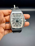Franck Muller – White Dial with Black Strap - elapse