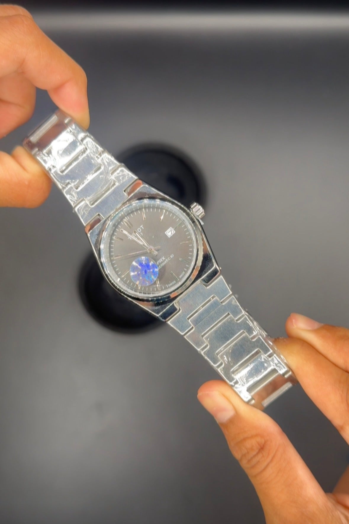 Semi-Automatic with self-winding movement, stainless steel build, and integrated bracelet — premium quality finish