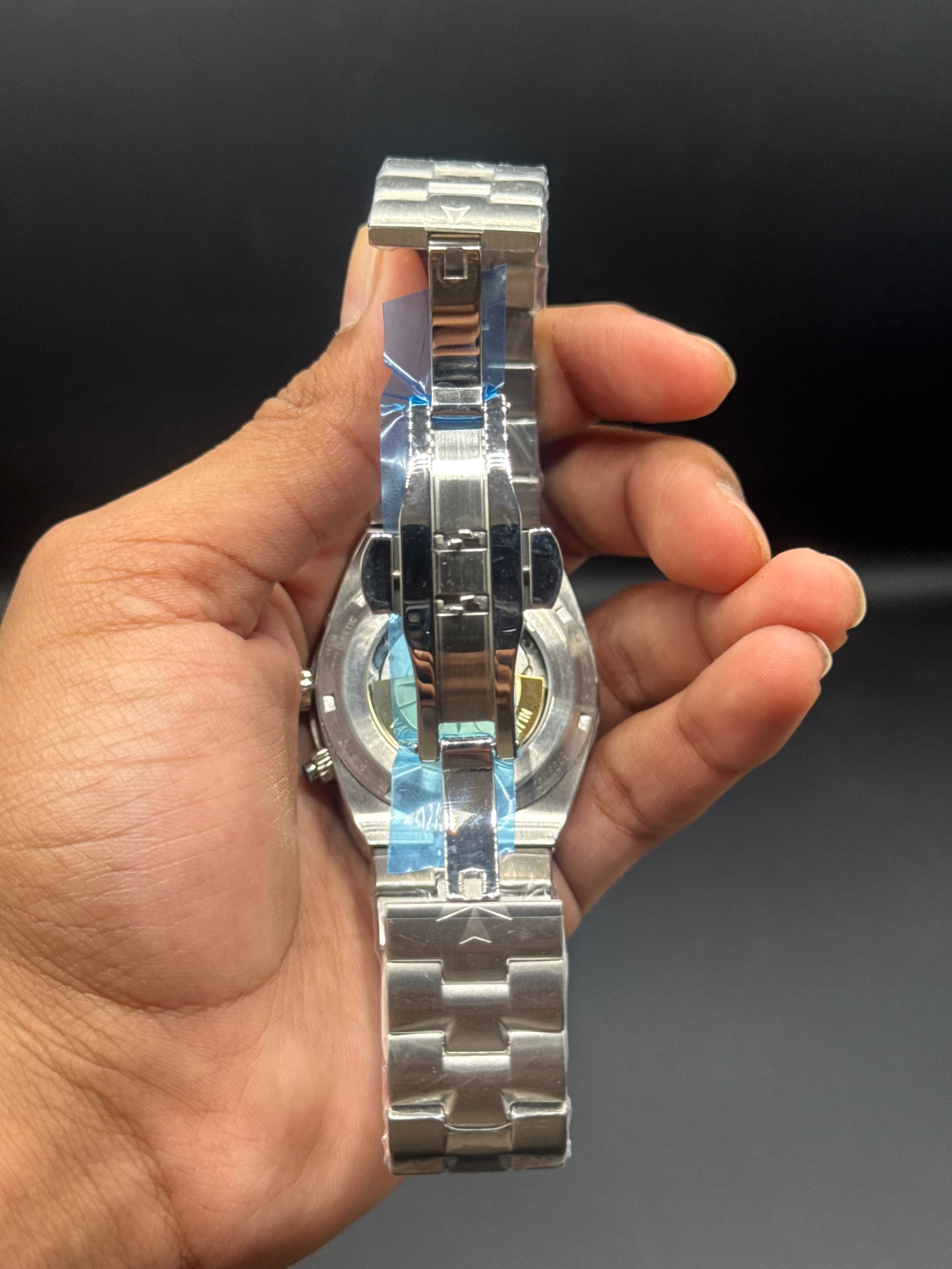 Rolex Land-Dweller – Silver Honeycomb Dial, Jubilee Bracelet