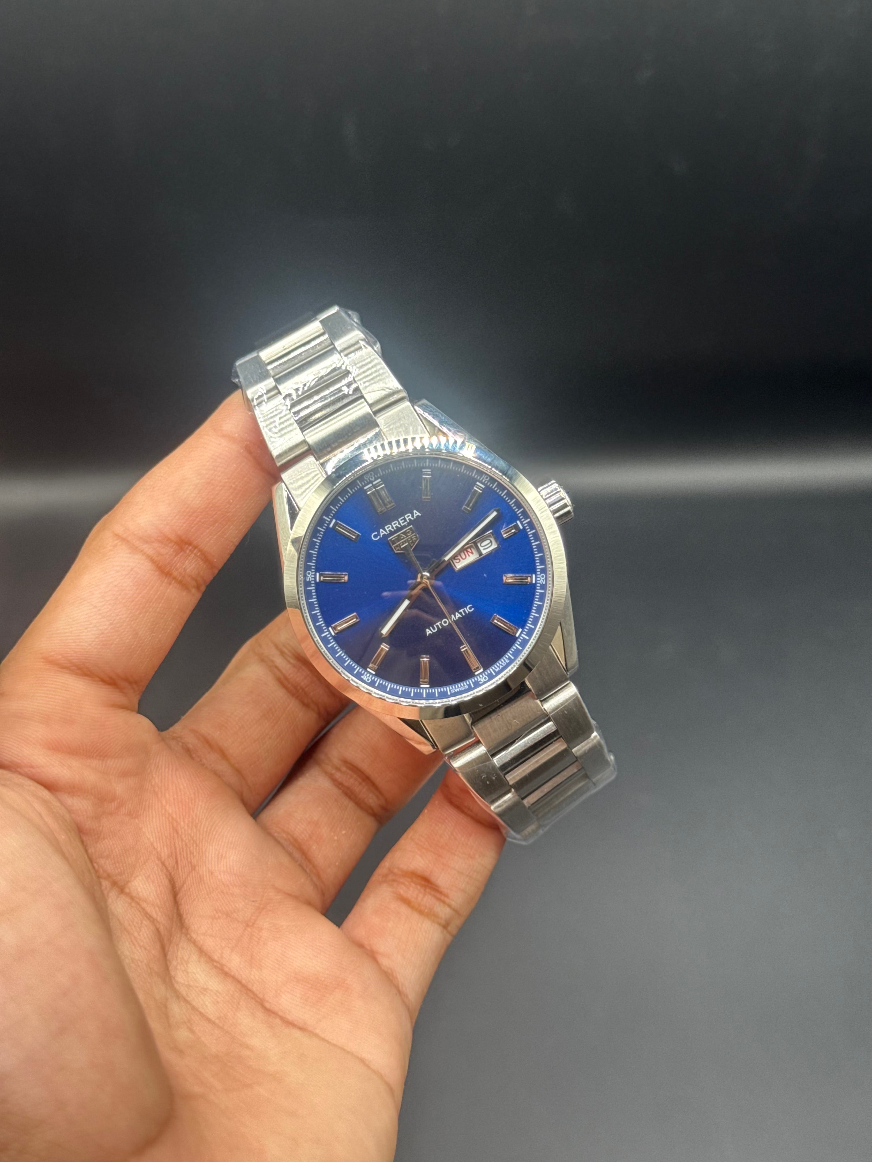 TAG Heuer Carrera Automatic – Blue Dial, Stainless Steel