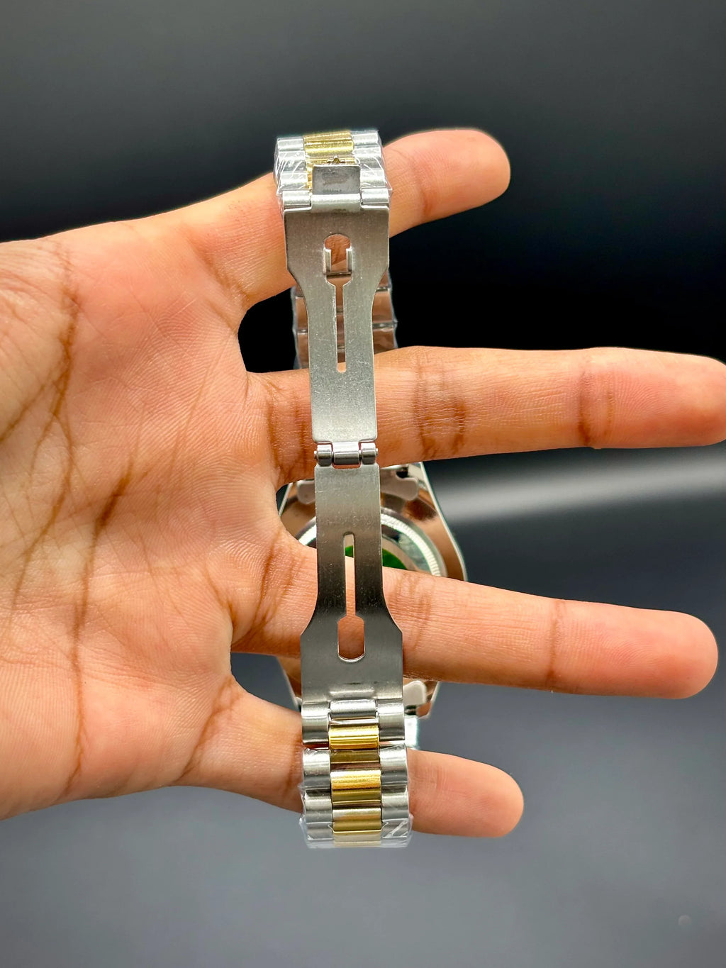 Green Dial Two-Tone Chain Watch – Datejust 41 - elapse