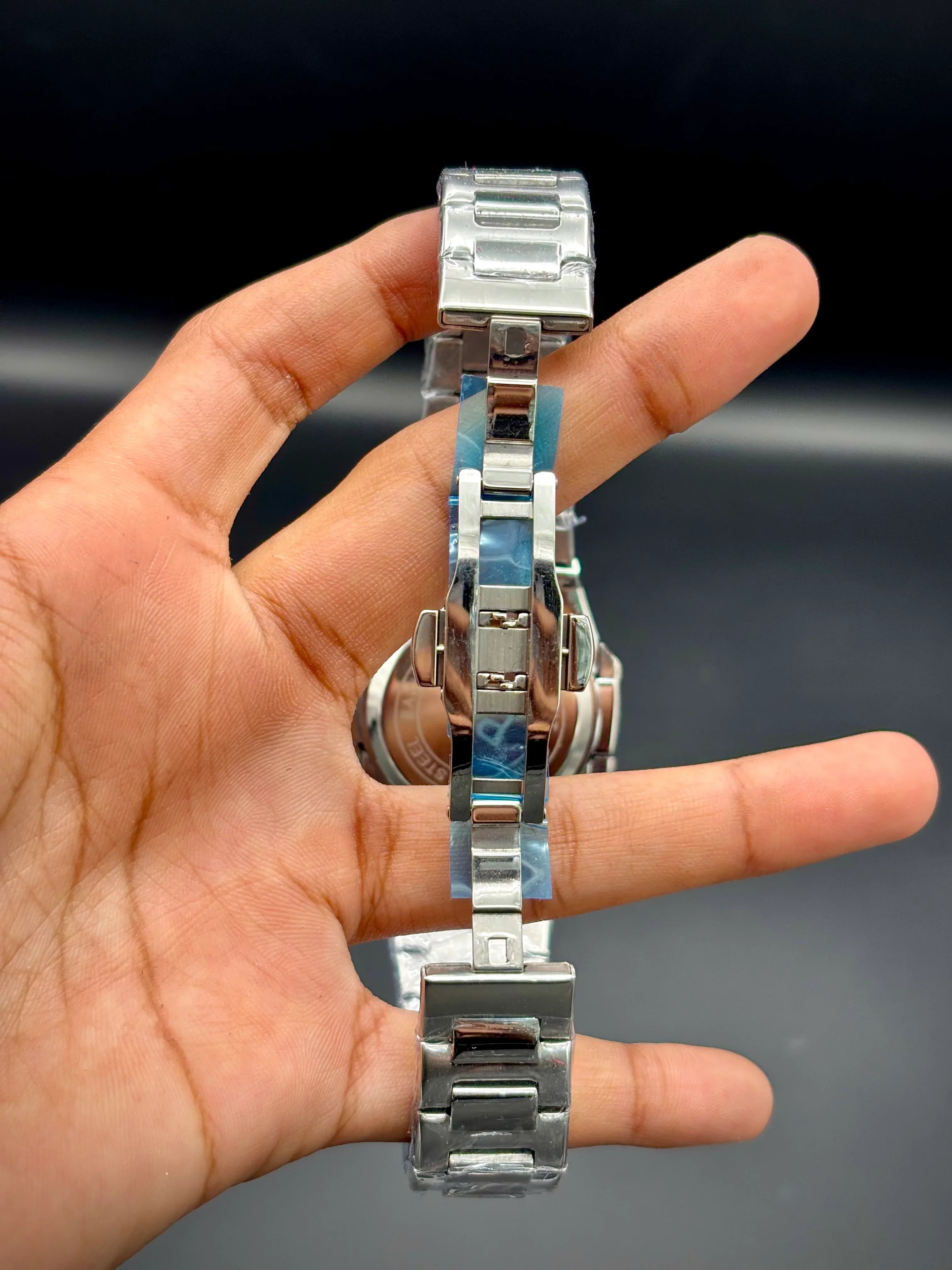 Patek Philippe Nautilus Stainless Steel – Tiffany Blue Dial with Date - elapse
