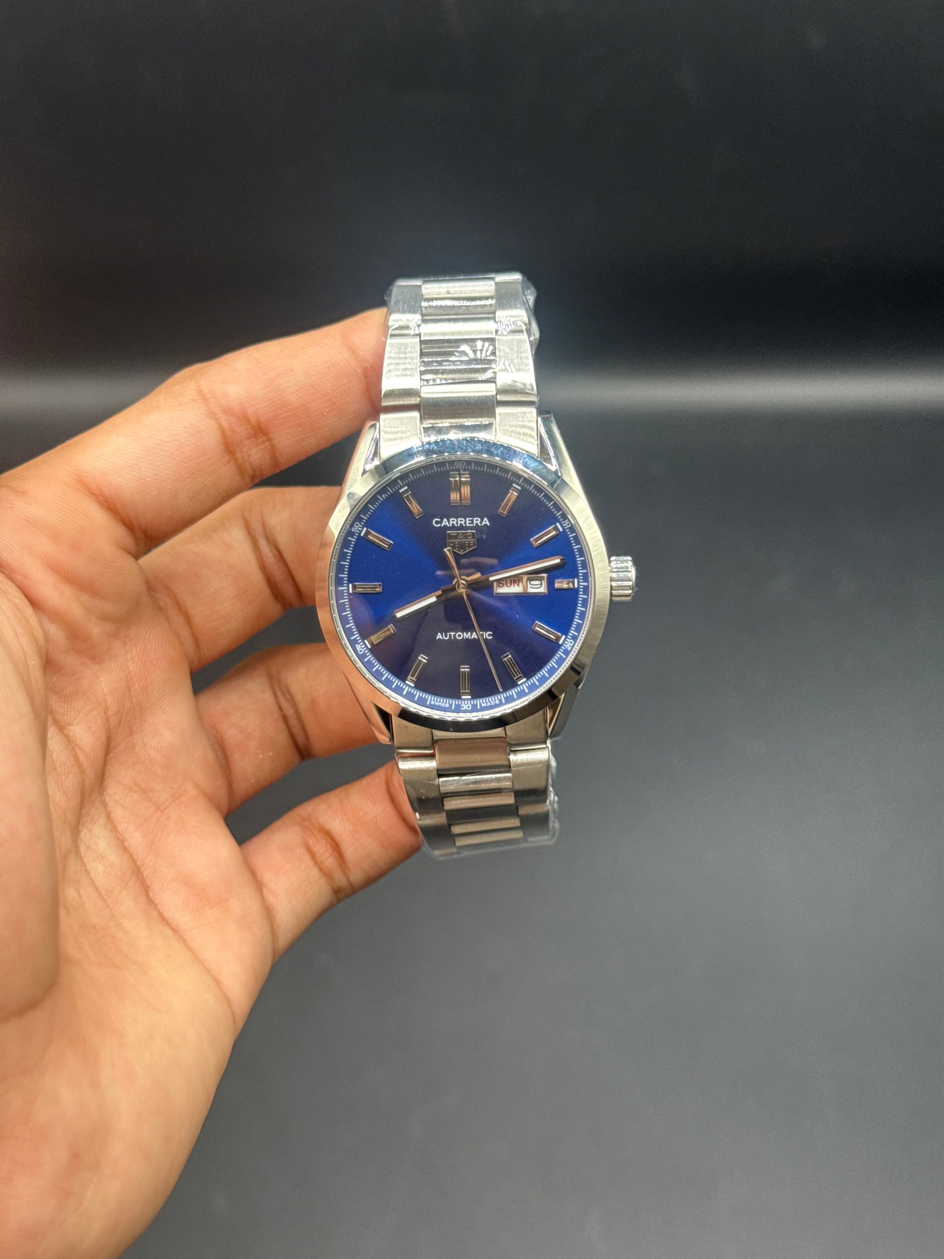 TAG Heuer Carrera Automatic – Blue Dial, Stainless Steel