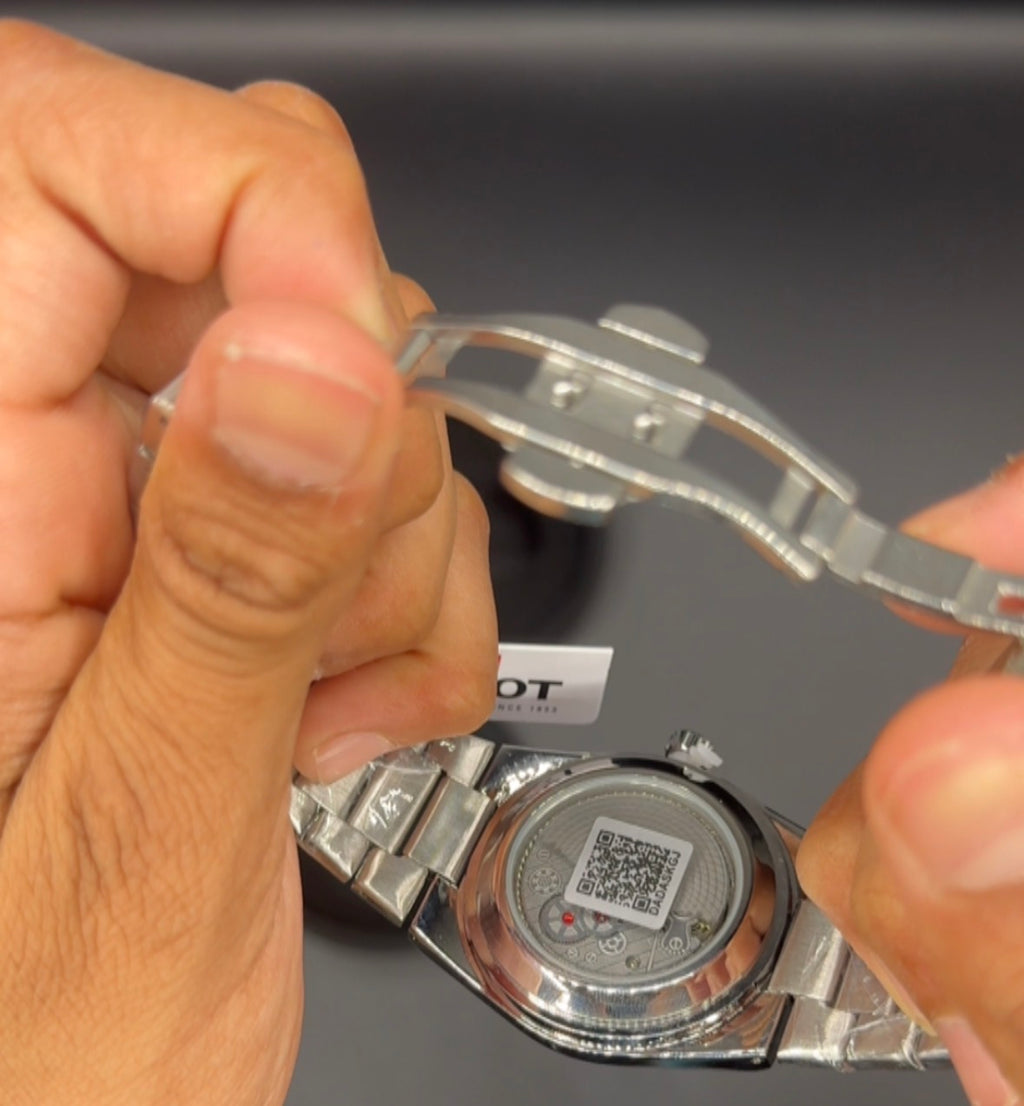 Semi-Automatic with self-winding movement, stainless steel build, and integrated bracelet — premium quality finish