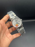 Rolex Land-Dweller – Silver Honeycomb Dial, Jubilee Bracelet