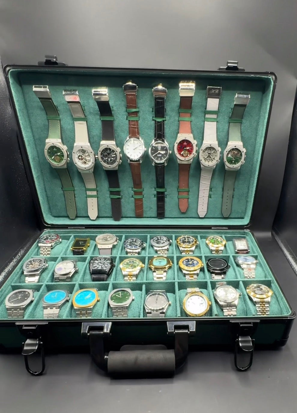 24-Piece Watch Bundle with Case